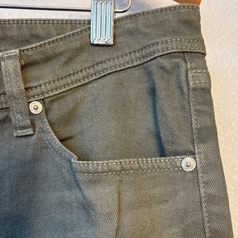 AG Adriano Goldschmied Men's Green Jeans - Picture 4 of 7